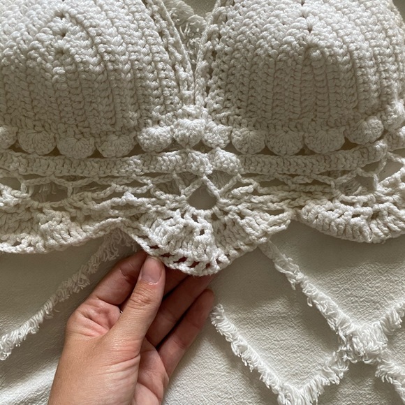 Crochet bikini top - Picture 3 of 5